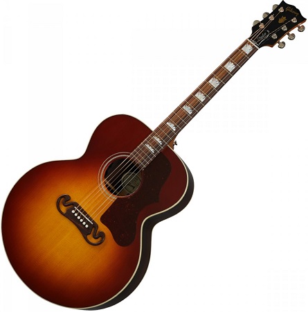 presentation guitare jumbo gibson sj 200 studio rosewood