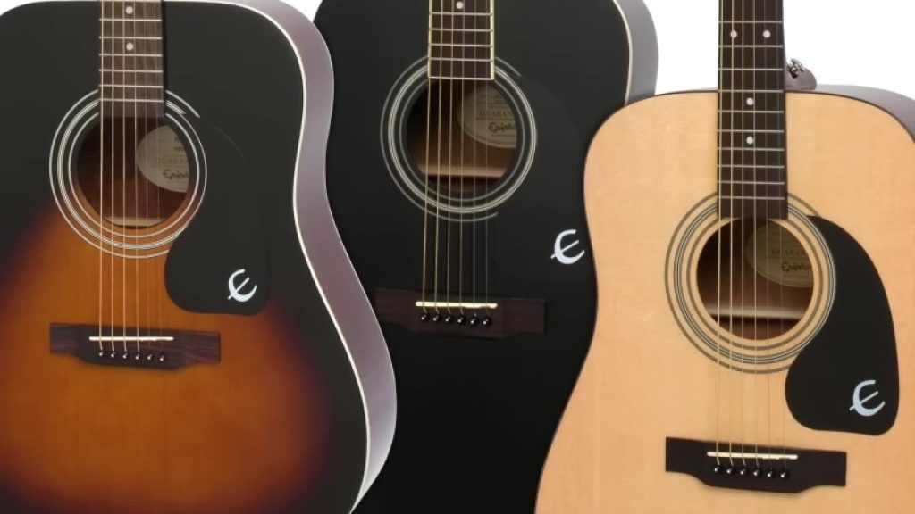 Présentation de la série Epiphone DR-100 en détails