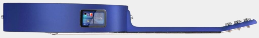 Présentation de la guitare LAVA ME PLAY de profil