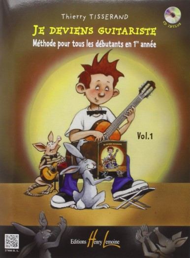 Présentation du livre je deviens guitariste