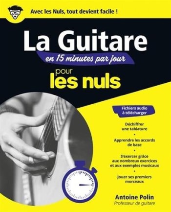 Présentation du livre la guitare pour les nuls