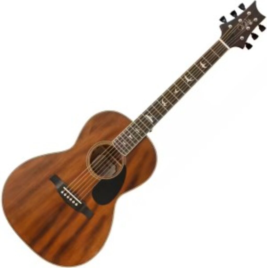 présentation principale guitare Parlor PRS SE P20e