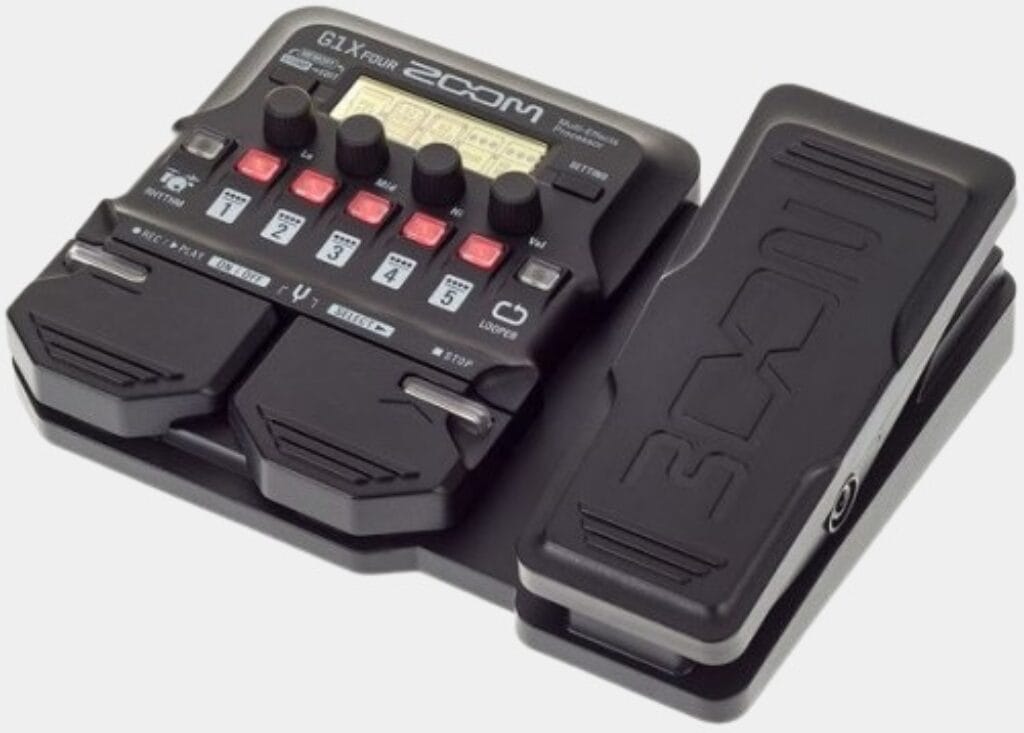 Présentation en détail de la pédale multi-effets Zoom G1X Four