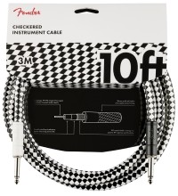 Présentation du câble jack Fender Pro 10' Checkboard Instrument Cable