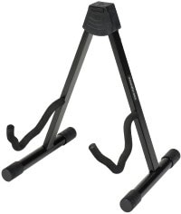 Présentation du stand de rangement pour une guitare Woodbrass GS20