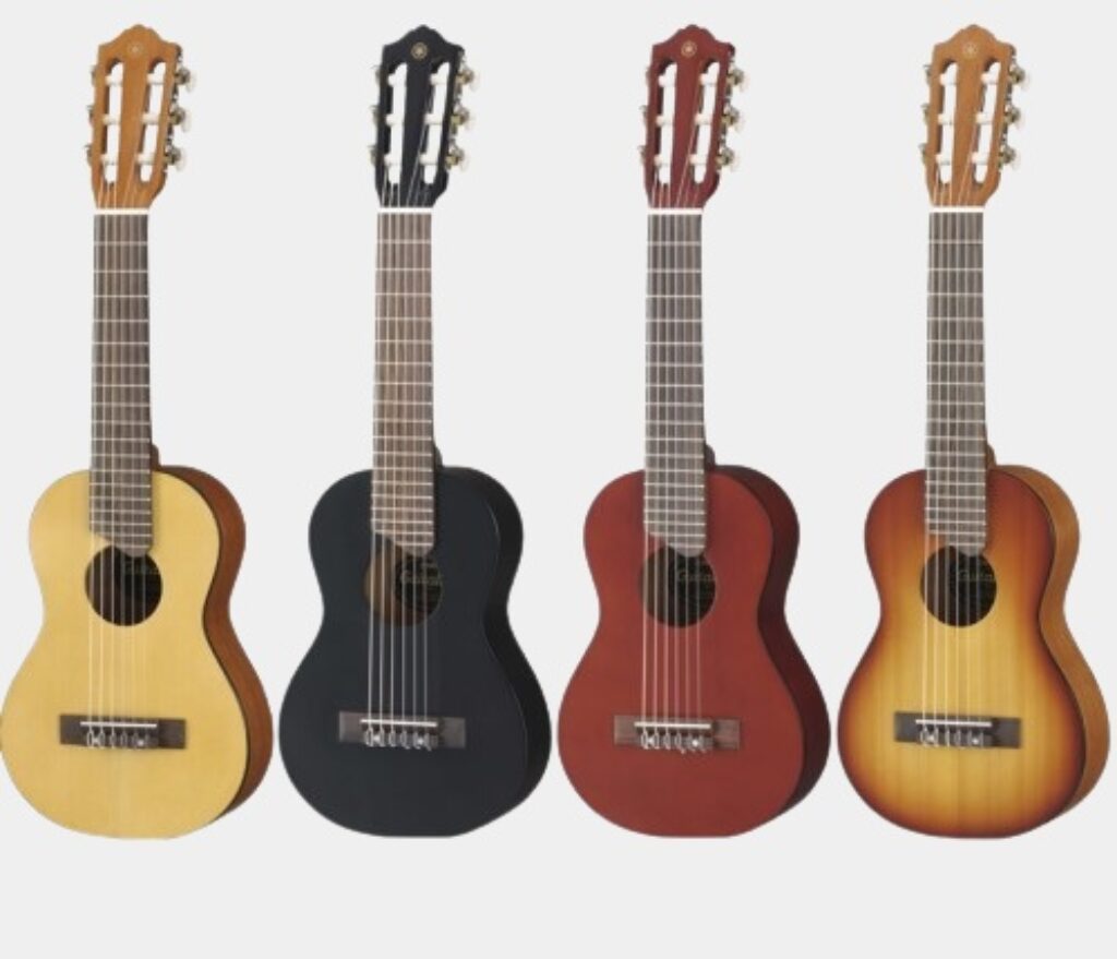 Présentation de la gamme complète du Guitalélé Yamaha GL1