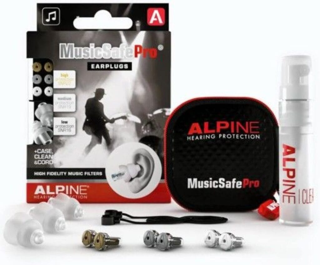 Présentation en détail des bouchons d'oreilles pour musiciens Alpine MusicSafe Pro