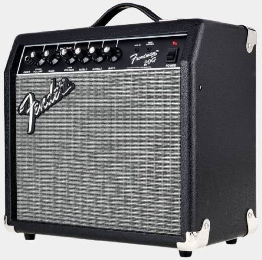Présentation en détail de l'ampli guitare électrique Fender Frontman 20G