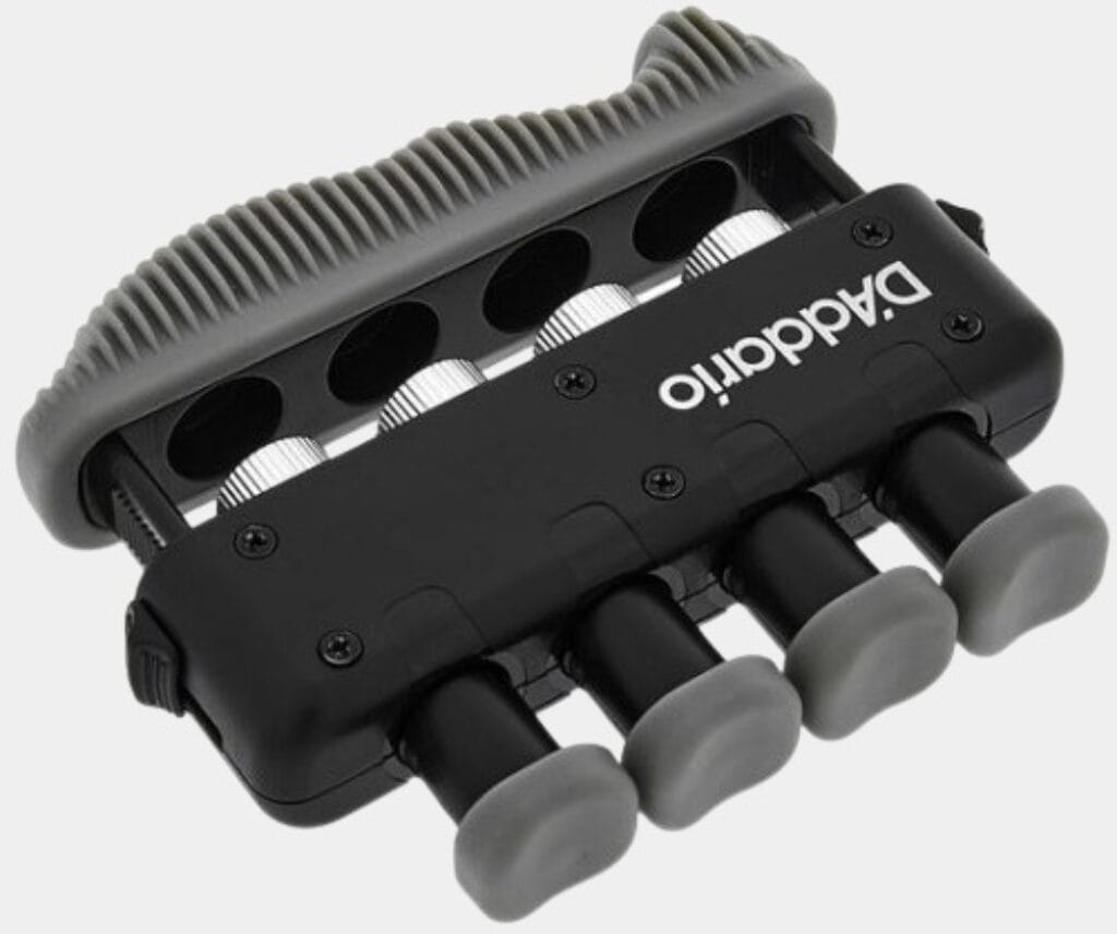 Idée cadeau pour guitariste pour se muscler les mains et perfectionner son jeu à la guitare D’Addario Varigrip