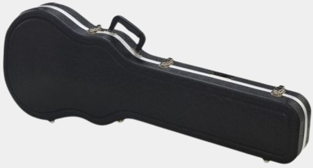 Présentation en détail étui à guitare pour guitare électrique modèle Single Cut et autres modèles de type Lespaul
