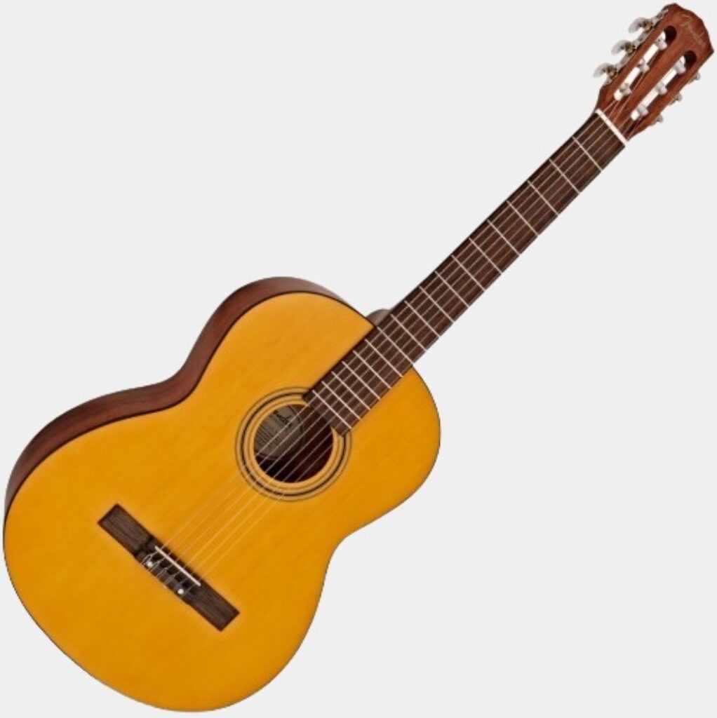 Présentation en détail de la guitare classique Fender ESC-110 Educational WN Vintage Natural