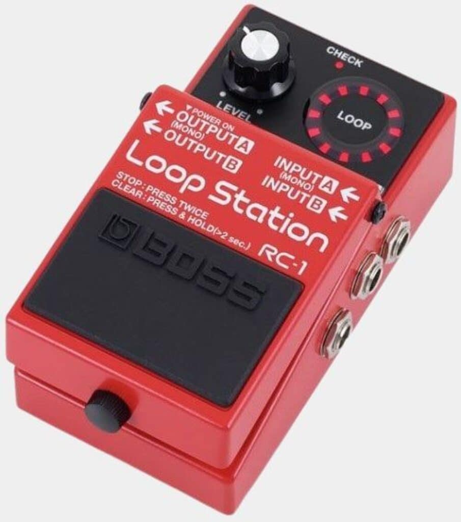 Présentation en détail de la pédale Looper Boss RC-1