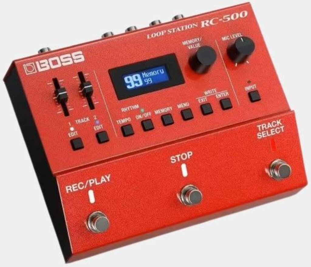 Présentation de la pédale Looper Boss RC-500 Loop Station