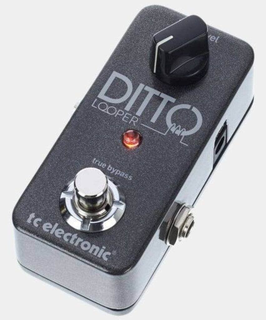 Présentation en détail de la pédale Looper TC Electronic Ditto Looper