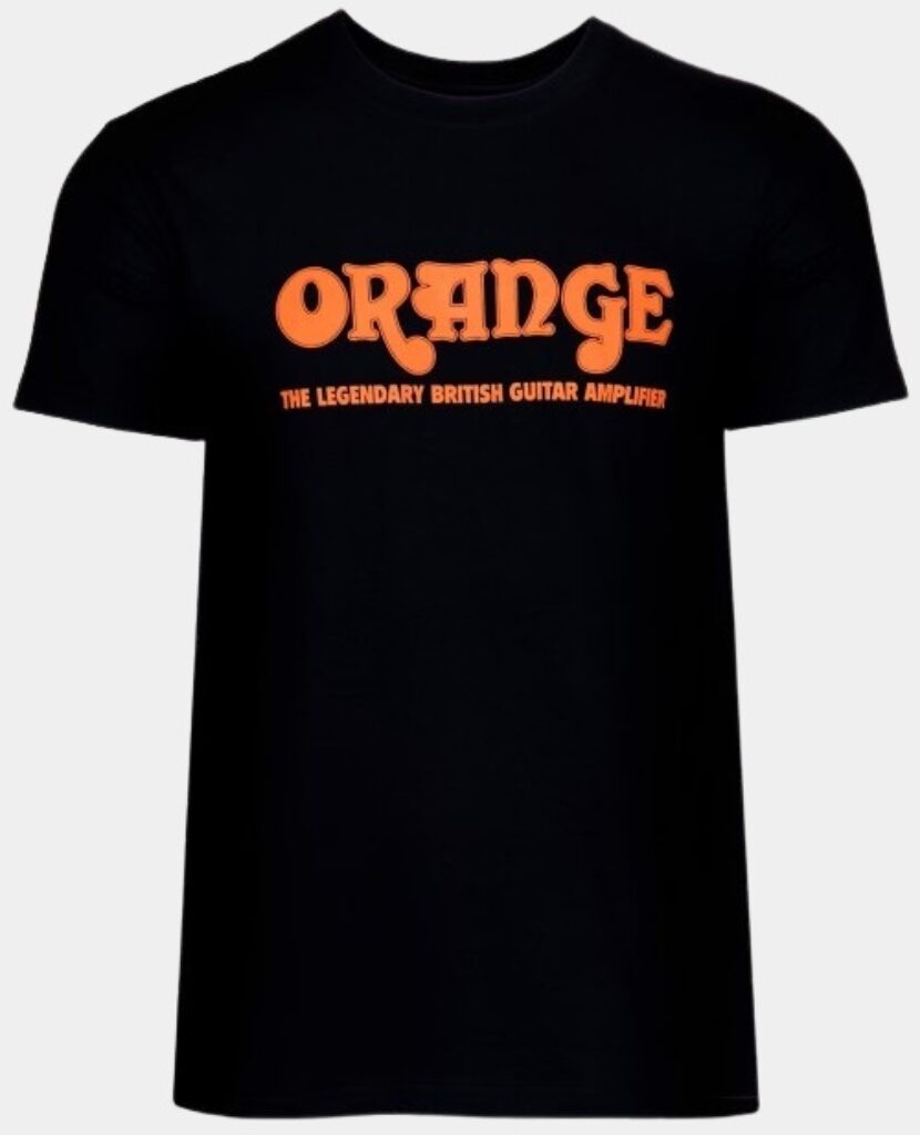Bonne idée cadeau pour guitariste avec le tee-Shirt Orange Amplifier
