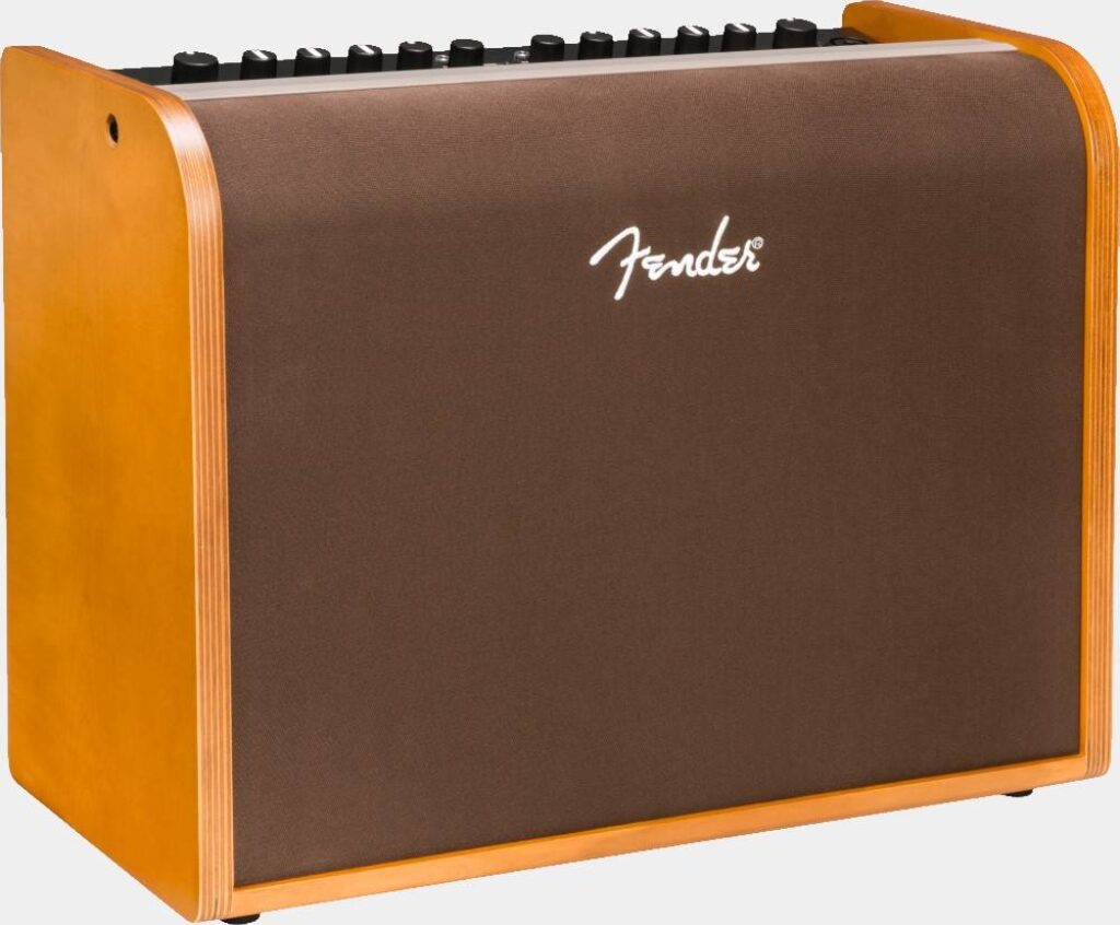 Présentation de face de l'ampli acoustique Fender Acoustic 100