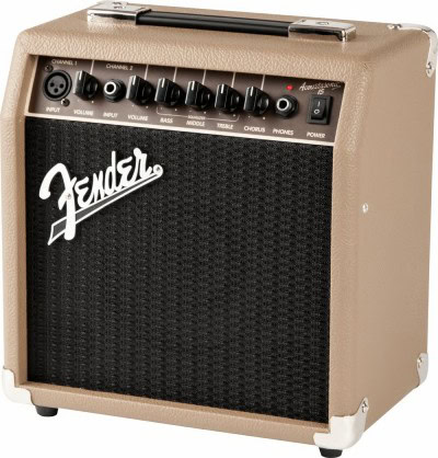 Présentation principale ampli acoustique Fender Acoustasonic 15