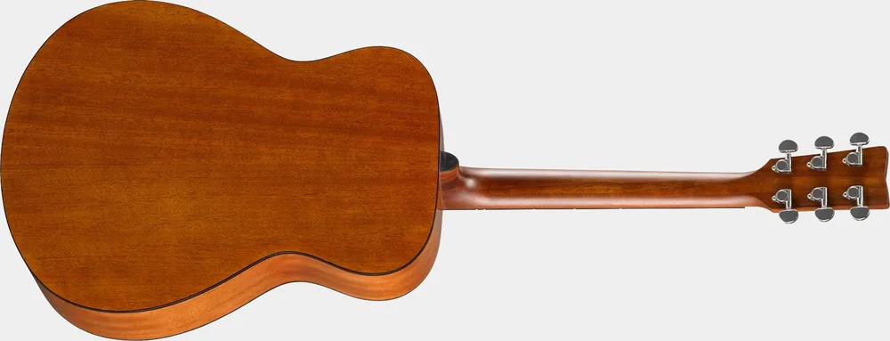 Présentation de dos de la guitare électro-acoustique Yamaha FS800