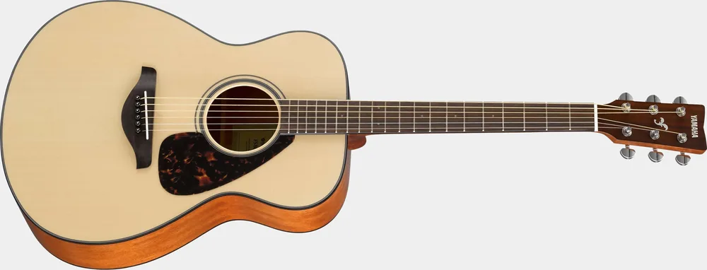 Présentation de face de la guitare électro-acoustique Yamaha FS800