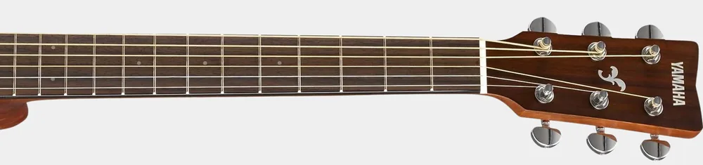 Présentation du manche de la guitare électro-acoustique Yamaha FS800